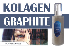 Kolagen Graphite do pielęgnacji włosów i paznokci.